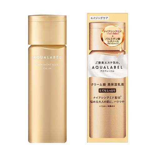 アクアレーベル トリートメントミルク オイルイン とてもしっとり(130ml)