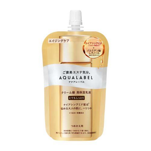 アクアレーベル トリートメントミルク オイルイン とてもしっとり つめかえ用(110ml)