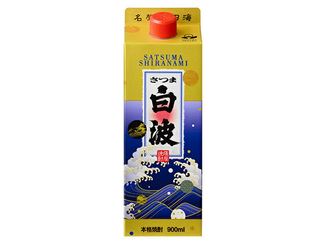 さつま白波 乙類25° 芋 スリムパック 900mlの商品画像