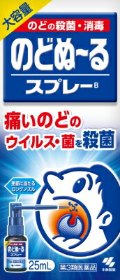 のどぬ～るスプレーB大容量 25ml