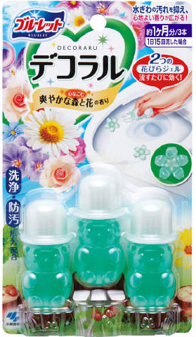 ブルーレット デコラル 心なごむ爽やかな森と花の香り(7.5g×3)