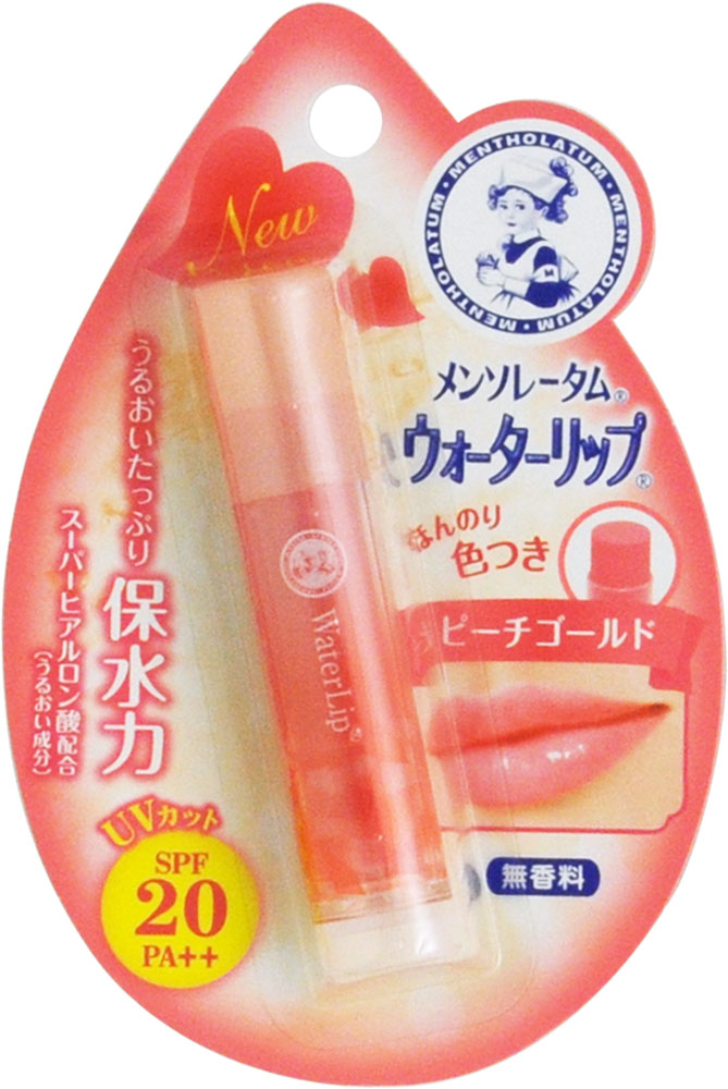 メンソレータム ウォーターリップ ピーチゴールド 4.5g