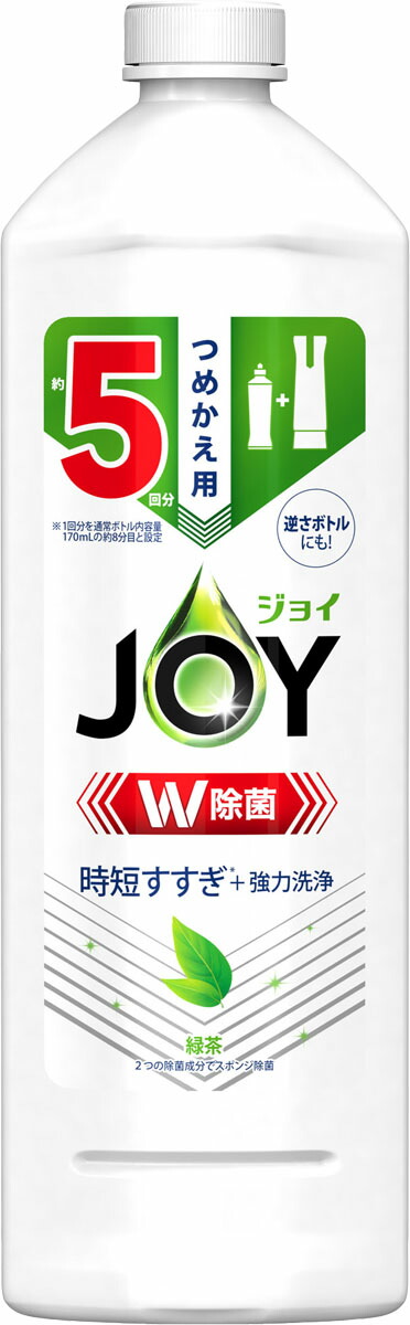 除菌ジョイコンパクト 緑茶の香り 特大 670ml