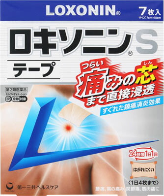 ロキソニンSテープ 7枚