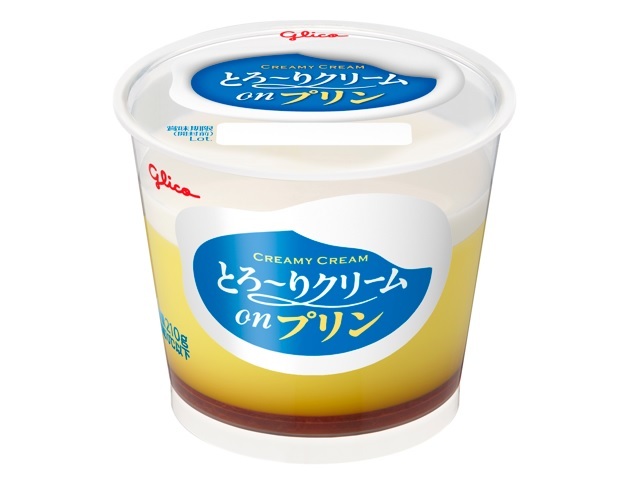 グリコ とろ～りクリームоnプリン 210gの商品画像