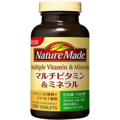 大塚製薬 ネイチャーメイド　マルチＶ＆Ｍ２００粒