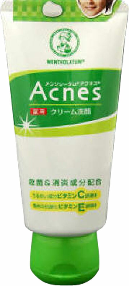 メンソレータム アクネス 薬用クリーム洗顔 130g