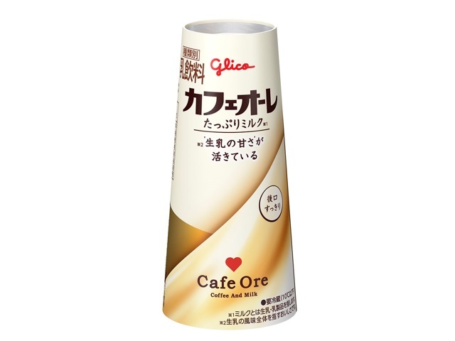 グリコ カフェオーレ たっぷりミルク 180ml