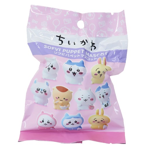 ちいかわ　ソフビパペットマスコット