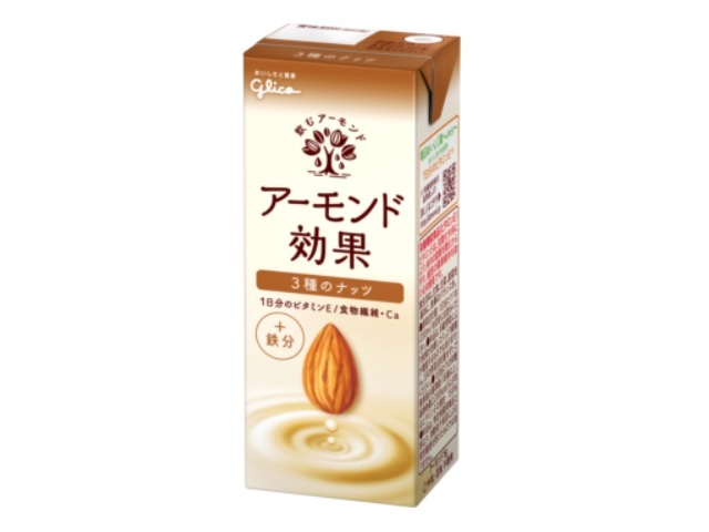 江崎グリコ アーモンド効果 3種のナッツ ドライ 200ml