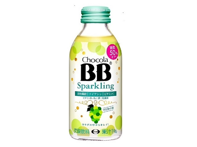 エーザイ チョコラBBスパークリング マスカット味 140ml
