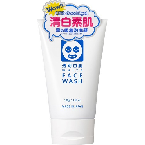 透明白肌 ホワイトフェイスウォッシュ(100g)