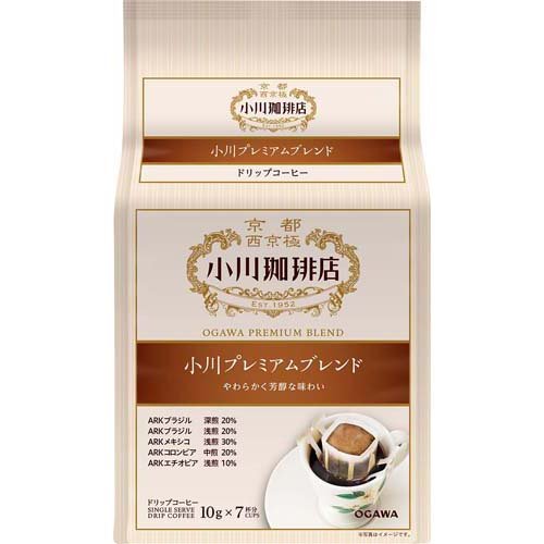 小川珈琲店 小川珈琲プレミアムブレンド ドリップコーヒー(10ｇ*7杯分)