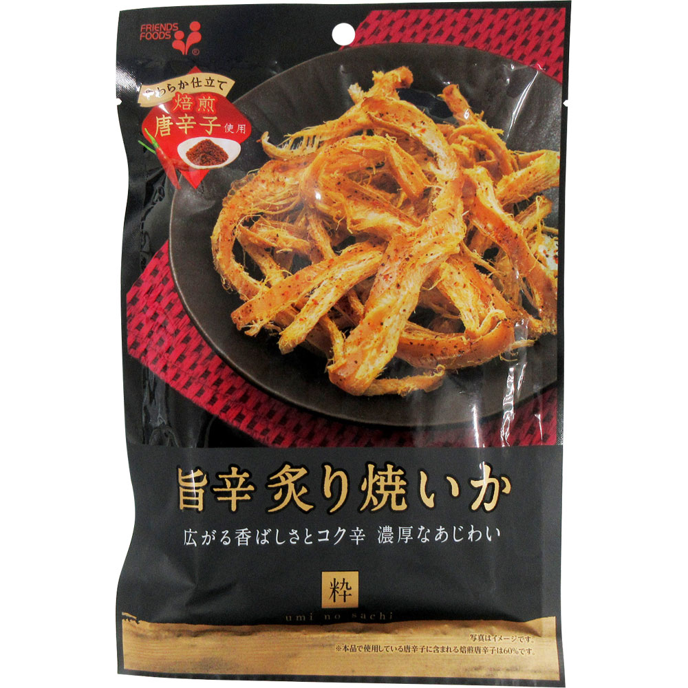 井上食品 旨辛炙り焼いか 34g