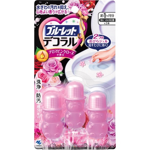 ブルーレット デコラル アロマピンクローズの香り(7.5g*3本入)