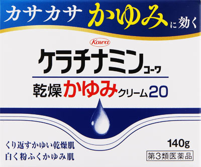 ケラチナミンコーワ乾燥かゆみクリーム20 140g