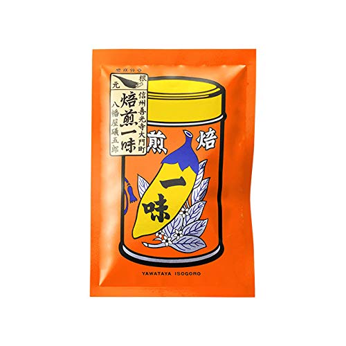 根元 八幡屋礒五郎 焙煎一味唐からし 袋 15g