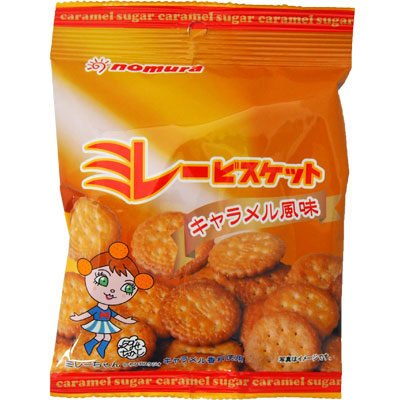 ミレービスケット　キャラメル風味　７０ｇ