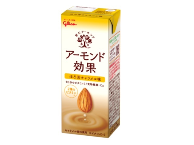 グリコ アーモンド効果 ほろ苦キャラメル味 ドライ 200ml