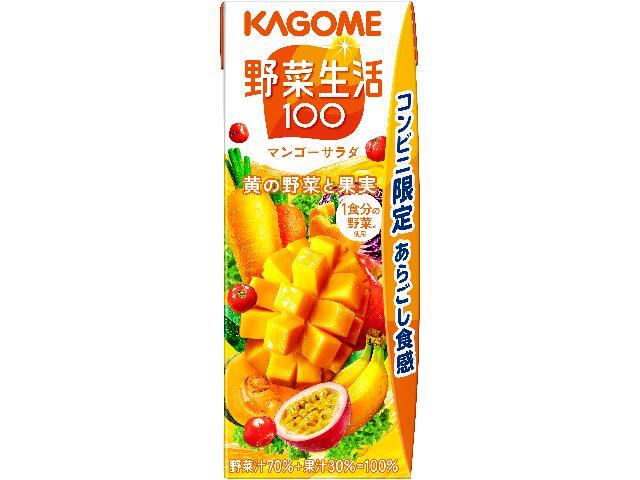 カゴメ 野菜生活１００マンゴーサラダＬＰ２００ｍｌ