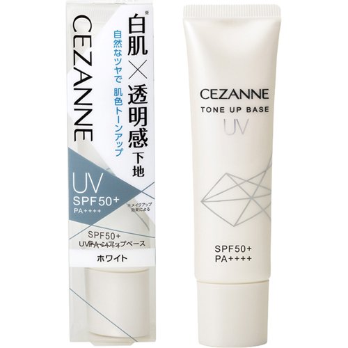 セザンヌ UVトーンアップベース ホワイト(30g)