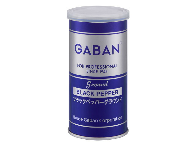 ハウスギャバン ＧＡＢＡＮブラックペッパーグラウンド１００ｇ缶