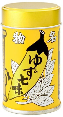 八幡屋礒五郎 ゆず七味 缶 12g