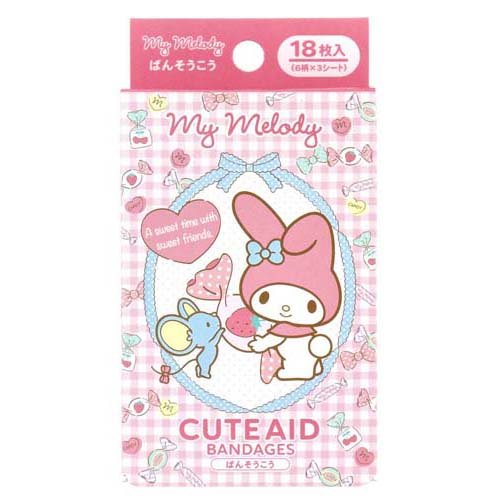 キャラクターばんそうこう CUTE AID マイメロディ(18枚入)