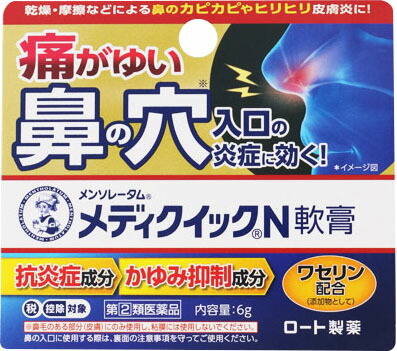 メンソレータム メディクイックN軟膏 6gの商品画像