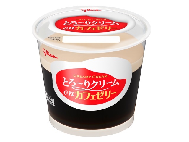 グリコ とろ～りクリームоnカフェゼリー 210g