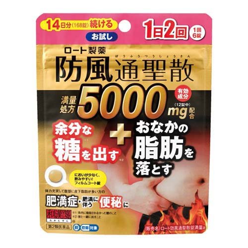 和漢箋 ロート防風通聖散錠満量a(168錠入(セルフメディケーション税制対象))