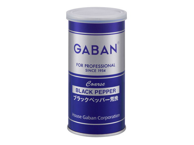 ハウスギャバン ＧＡＢＡＮブラックペッパー荒挽１００ｇ缶