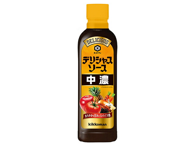キッコーマン デリシャスソース 中濃 500ml