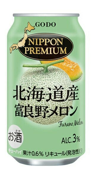 合同 NIPPONPREMIUM 北海道産 富良野メロン 350ml