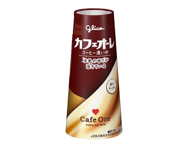グリコ カフェオーレ コーヒー濃いめ 180ml