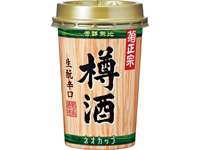 菊正宗　上撰　１８０ＭＬ　樽酒　ネオカップ