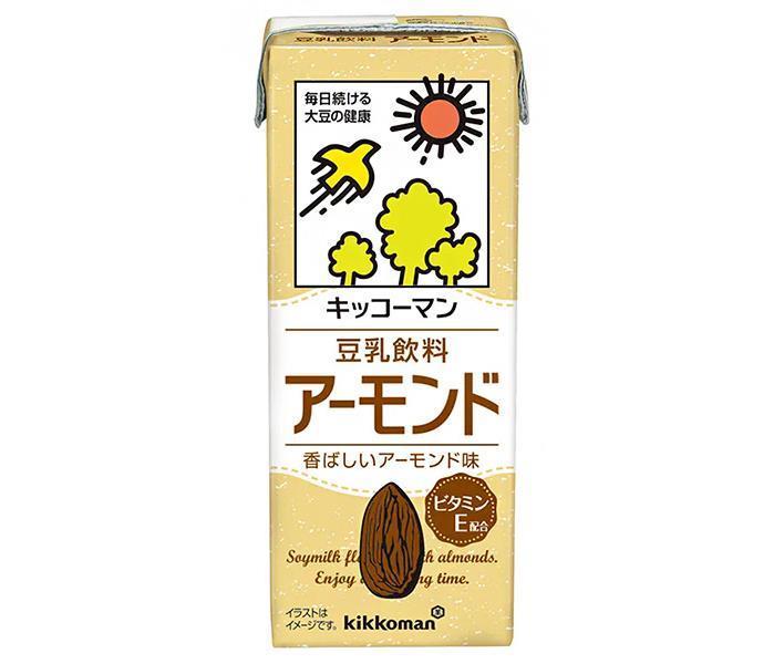 紀文 豆乳飲料 アーモンド 200ml