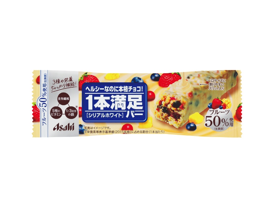 アサヒ 1本満足バー シリアルホワイト(1本入)