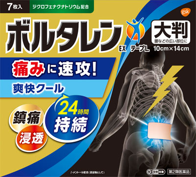 ボルタレンEXテープL 7枚