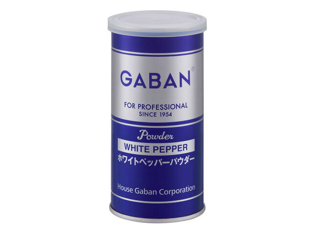 ハウスギャバン ＧＡＢＡＮホワイトペッパーパウダー８０ｇ缶