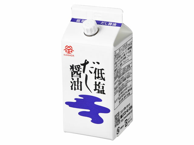 鎌田醤油 低塩だし醤油 200ml