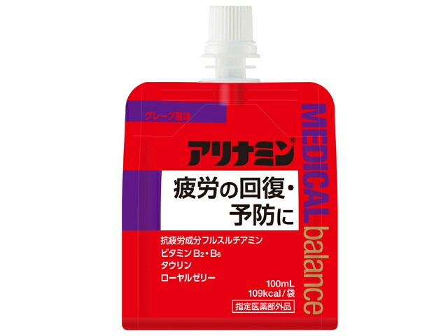 アリナミン製薬 メディカルバランス グレープ風味 100ml