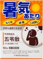 宇津救命丸五苓散 10包