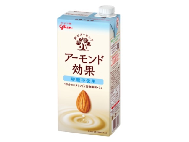 グリコ アーモンド効果 砂糖不使用 1L