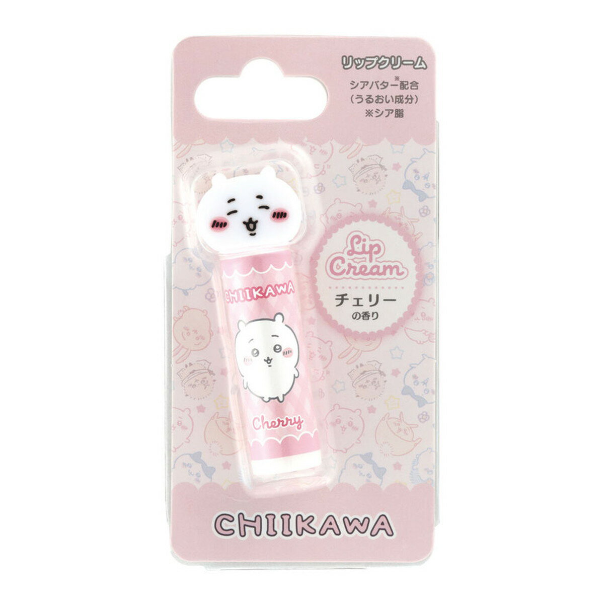 ちいかわ　マスコットリップクリーム　ちいかわ