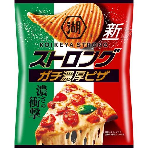 湖池屋 ポテトチップスストロング ガチ濃厚ピザ(52g)