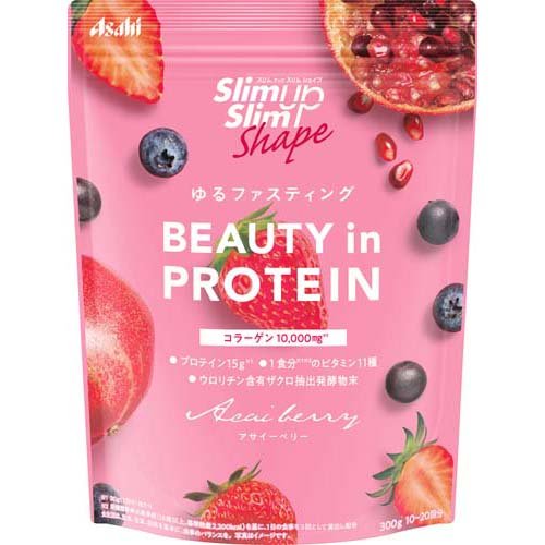 スリムアップスリムシェイプ BEAUTY in PROTEIN アサイーベリー(300g)