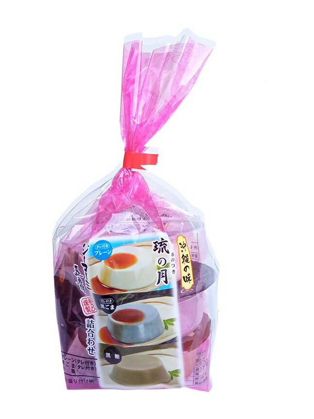 あさひ ジーマーミ豆腐琉の月 3種詰合せ(袋入り) 70gX3の商品画像