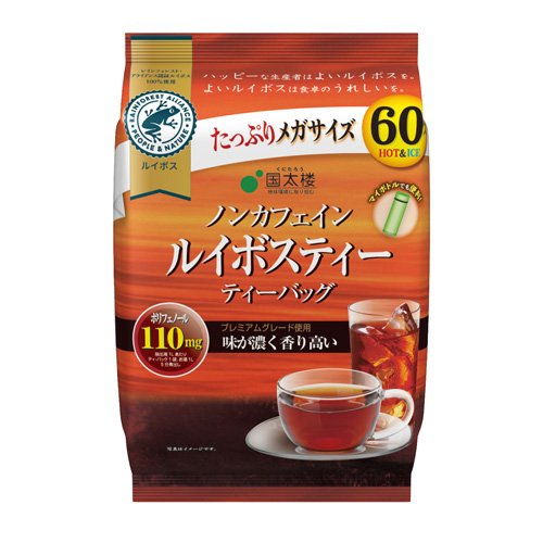 国太楼 メガサイズ ルイボスティー ティーバッグ(60袋入)の商品画像