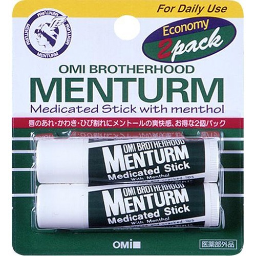 メンターム 薬用スティック レギュラー 2コパック